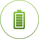 Icona del sistema di batterie universali