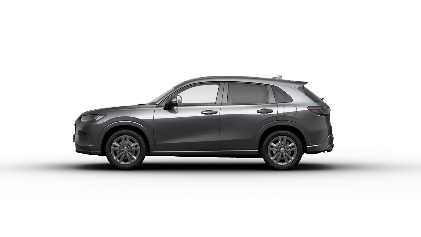 Vista laterale Honda ZR-V Hybrid.