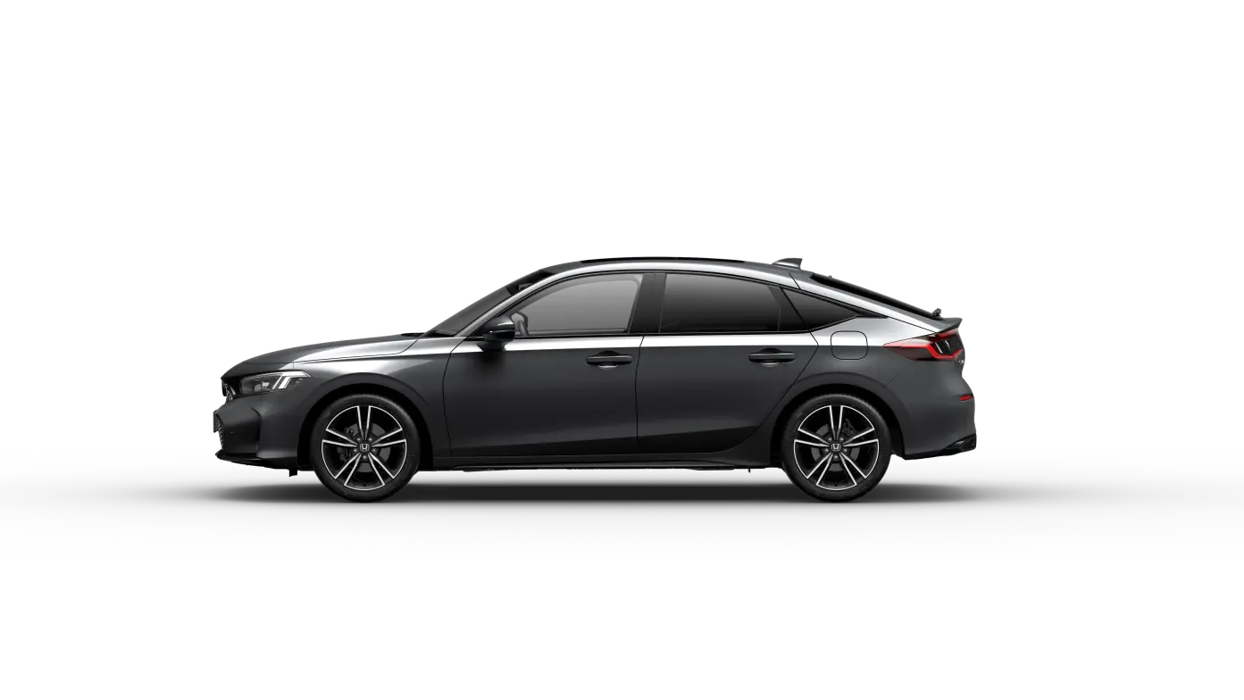 Vista laterale Honda Civic
