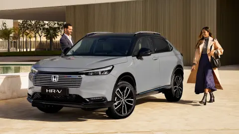 Primo piano sul colore della Honda HR-V