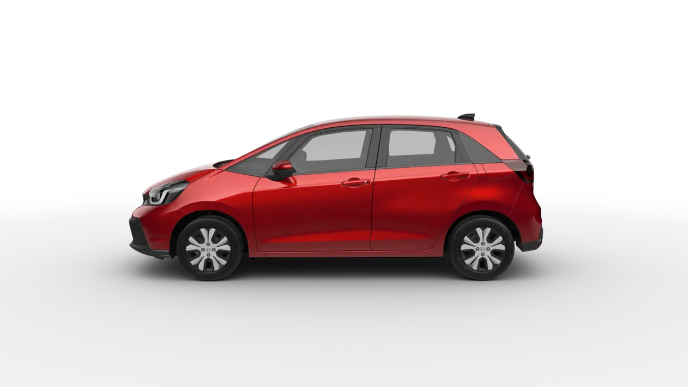 Vista laterale di Honda Jazz