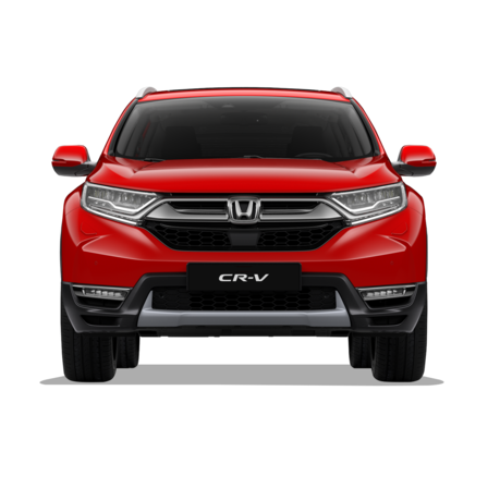 Front facing Honda CR-V.