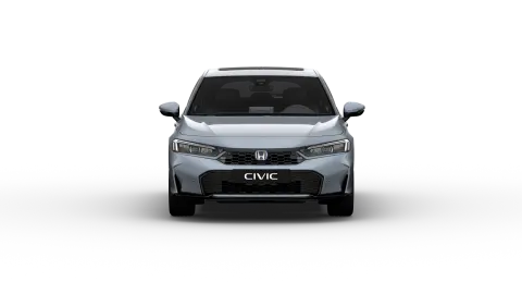 Vista frontale di Honda Civic