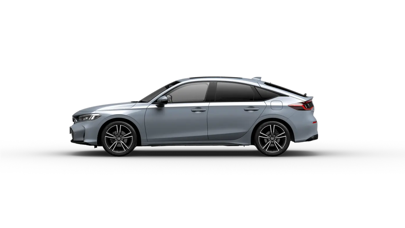 Vista laterale Honda Civic