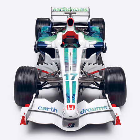 Profilo dell'auto da Formula 1 Honda "Earth Dreams"