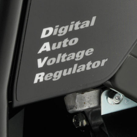 Dettaglio del regolatore di tensione automatico digitale.