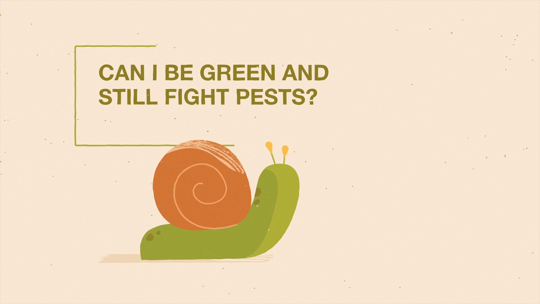 Posso essere verde e combattere comunque i parassiti?