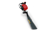 Tagliasiepi, inquadratura di tre quarti, lato destro.