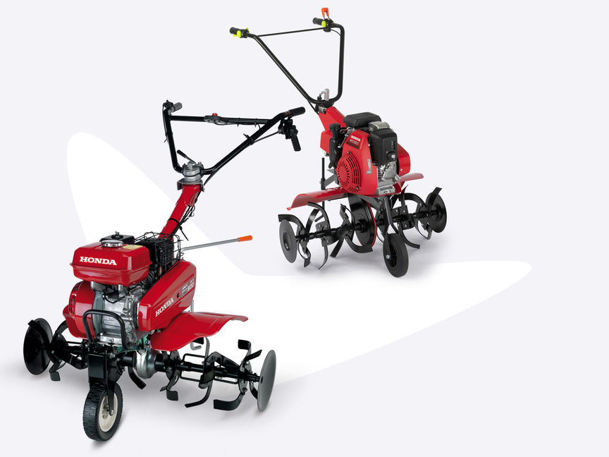 2x motozappe compatte Honda.