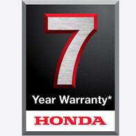 Logo Honda 7 anni di garanzia.