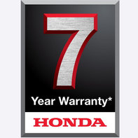 Logo Honda 7 anni di garanzia.