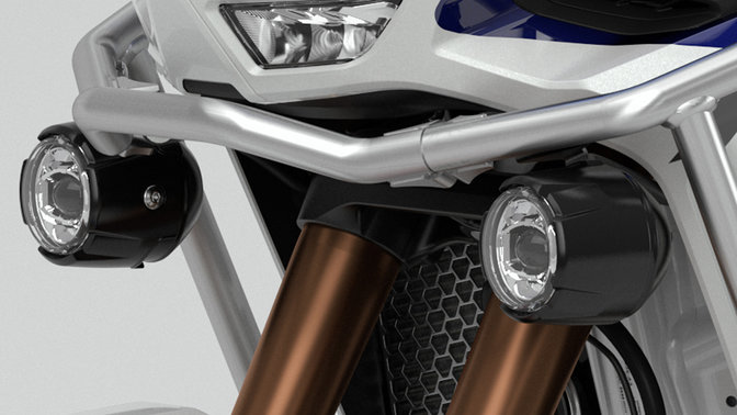 Honda Africa Twin Adventure Sports fari fendinebbia LED