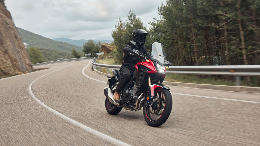 CB500X L'inizio del viaggio