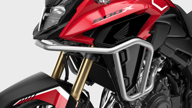 CB500X Tubolari paracarena e paramotore