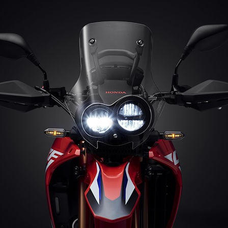 CRF250 Rally ingrandimento sui fori