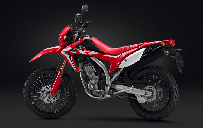 CRF250L lato sinistro.