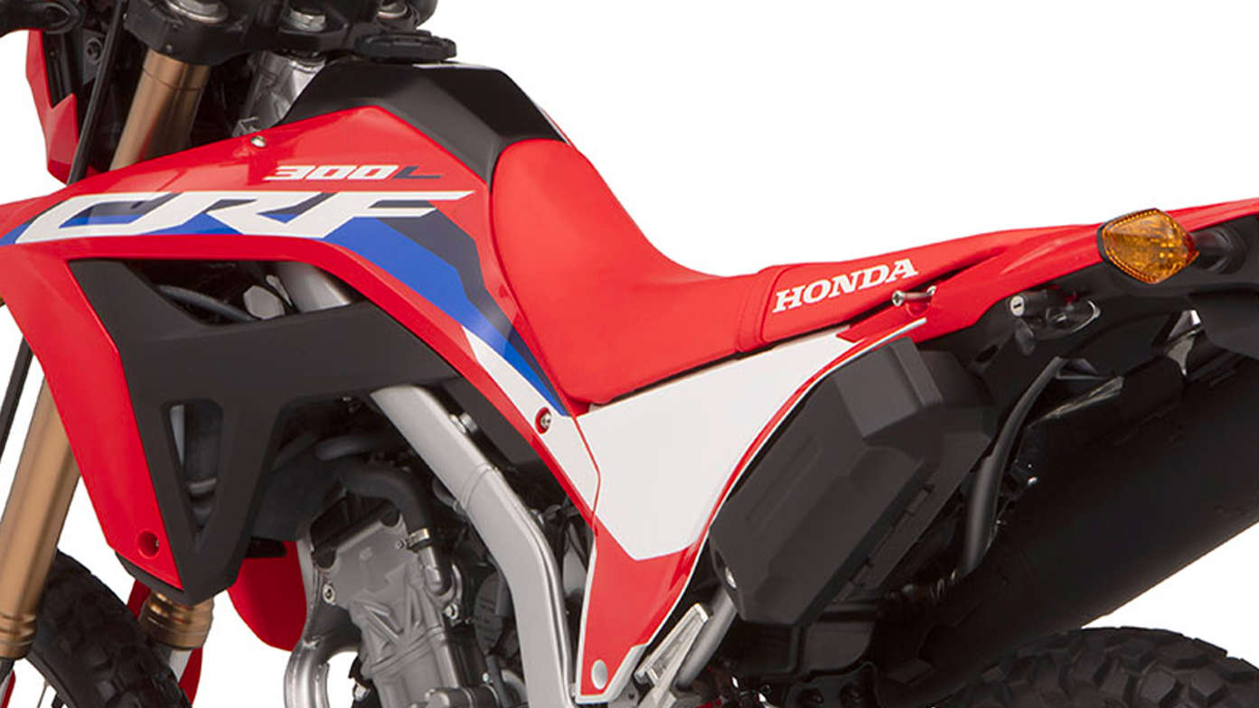 Honda CRF300L Carrozzeria snella e leggera