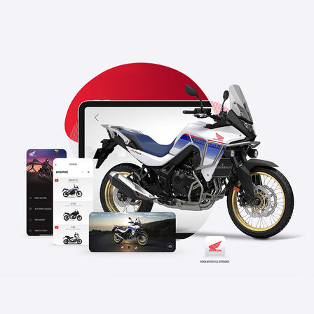 App Honda Motorcycles Experience con XL750 Transalp