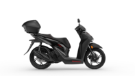 SH125i Smart Top Box Sporty Matte Coal Black Metallic Sport