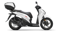 SH125i Smart Top Box 2024 Matte Pearl Cool White Sport