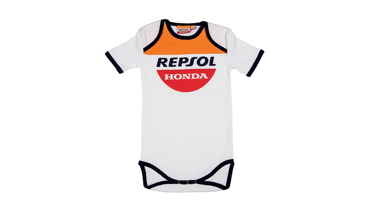 Body con i colori del team MotoGP Honda Repsol.