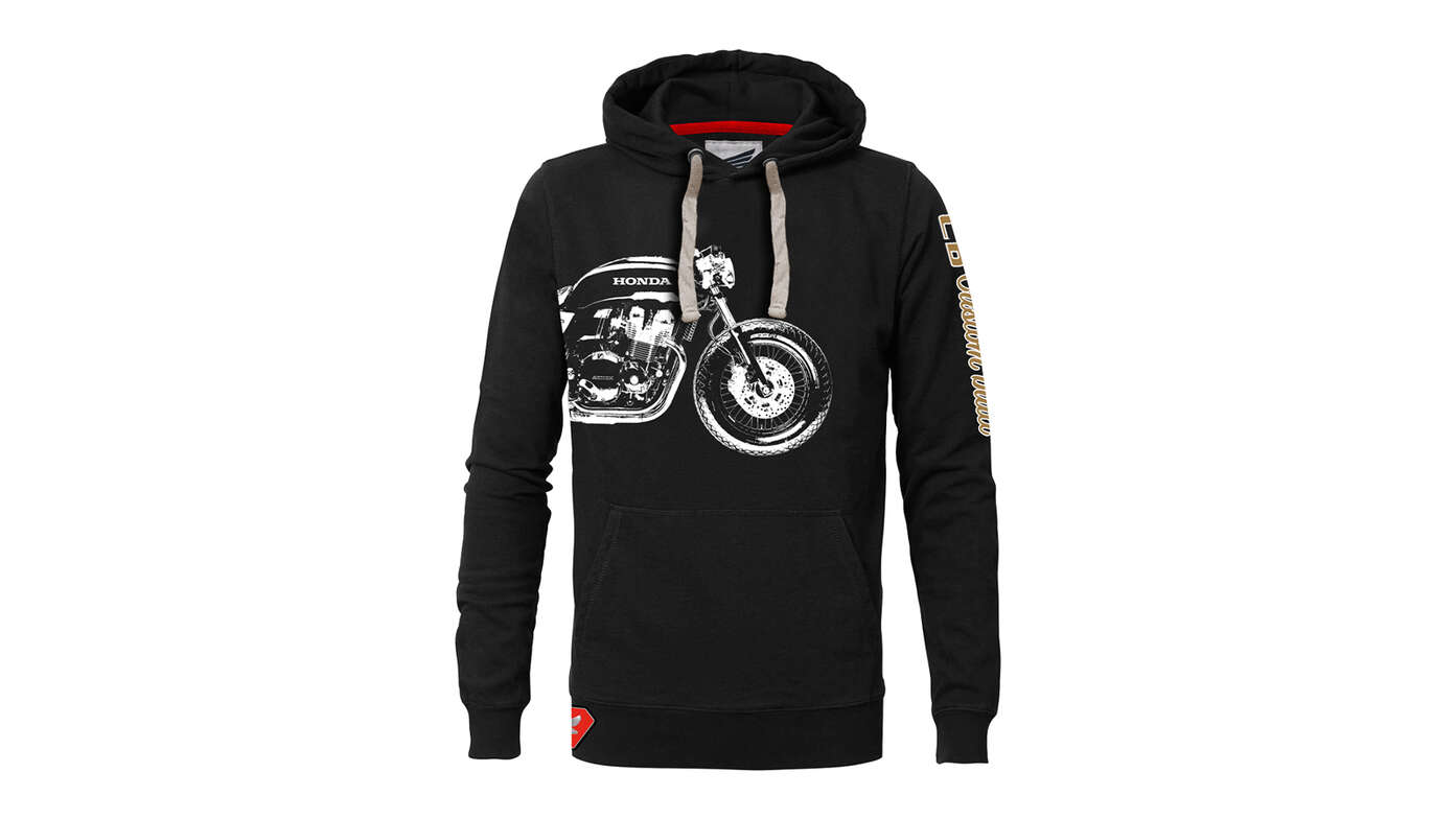 Felpa con cappuccio Custom Built della collezione Honda Heritage 2024