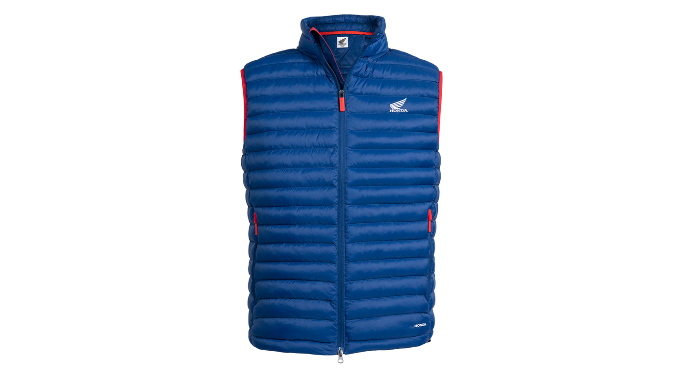GILET IMBOTTITO BLU 