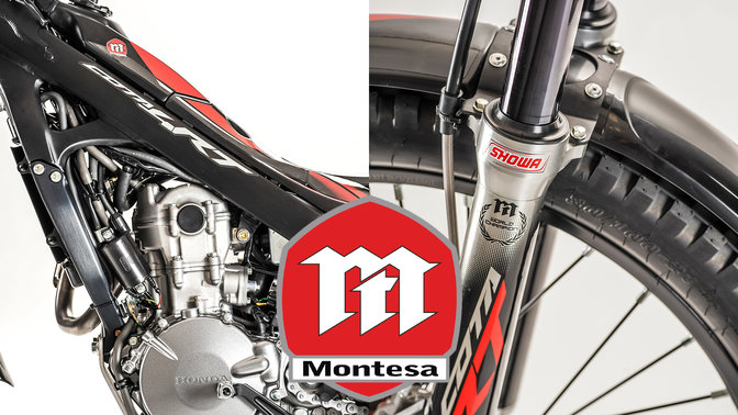 Honda Montesa Cota 4RT 260R con kit da corsa.