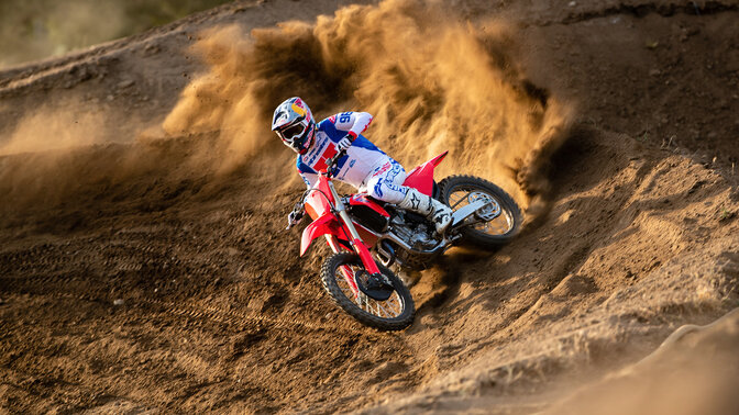 Honda CRF450R fuoristrada