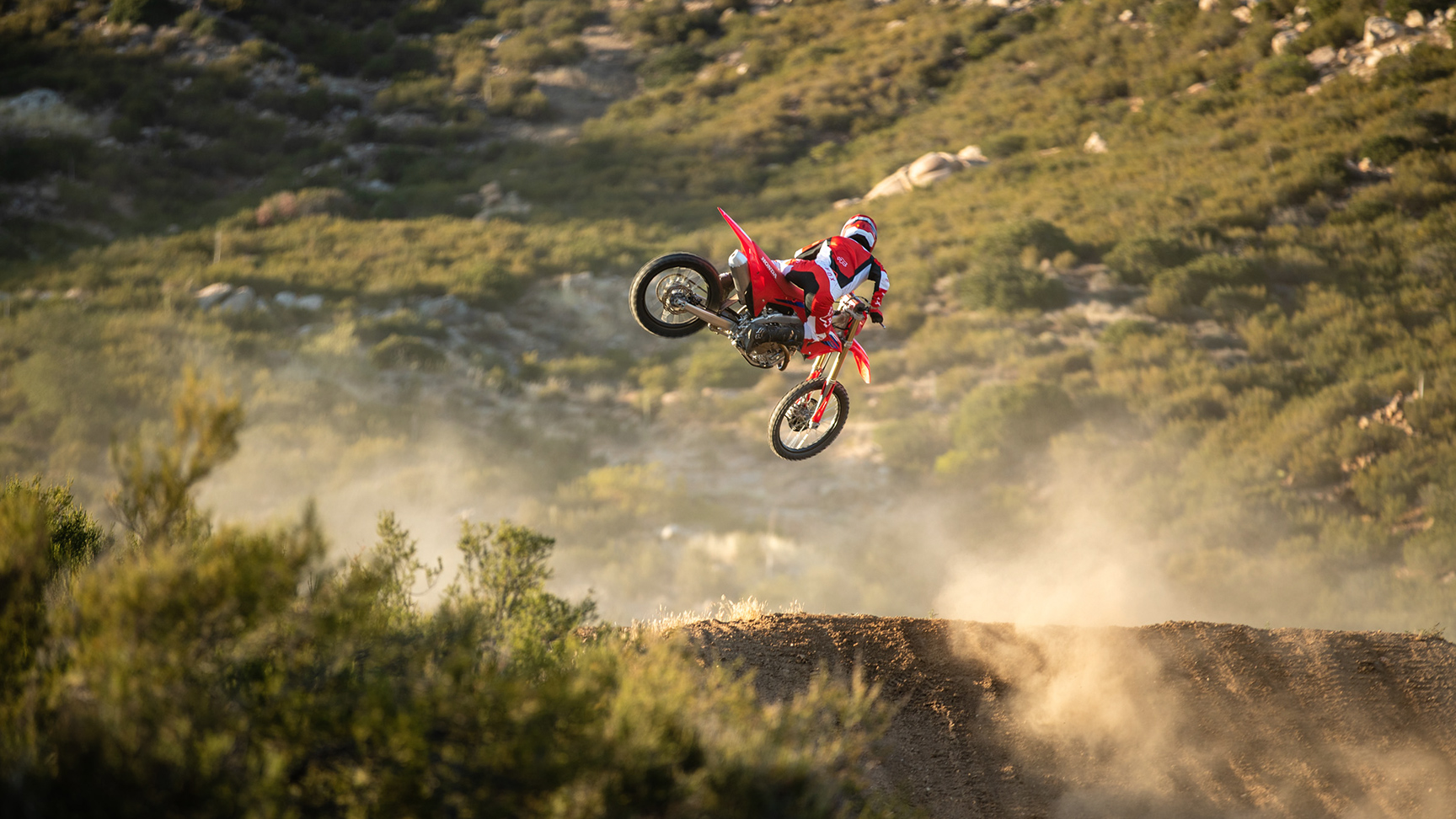Honda CRF250R in fuoristrada
