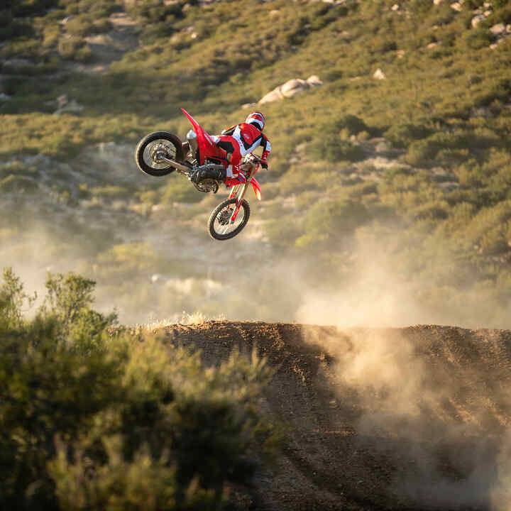 Honda CRF250R in fuoristrada