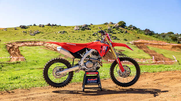 Telaio Honda CRF250R a doppia trave in alluminio