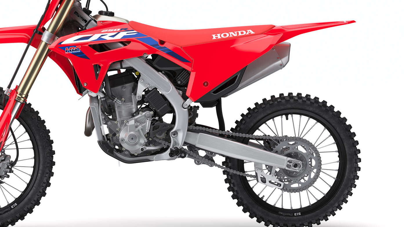 Honda - CRF250R - Curve più rapide in ingresso e in uscita