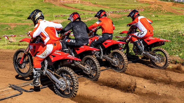 CRF450R Controllo della partenza HRC a 3 livelli