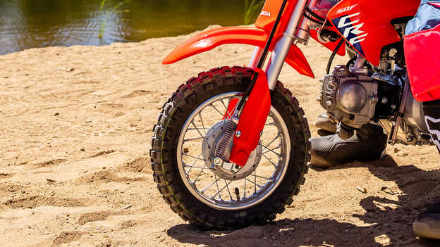 Honda CRF50F facile da controllare
