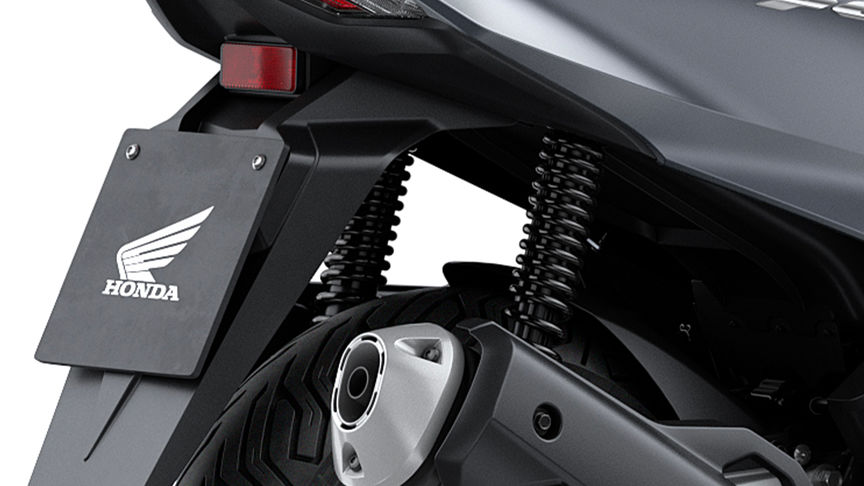 Honda PCX 125 - Telaio e ammortizzatori posteriori riprogettati