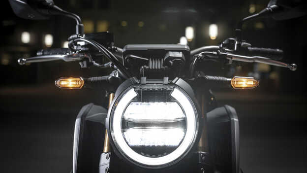 Sistema di illuminazione della CB650R.