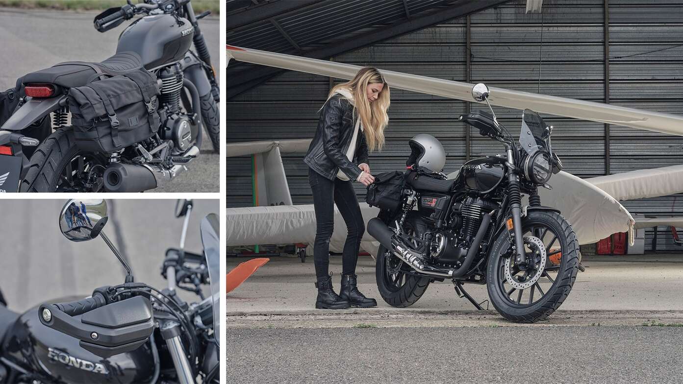 GB350S con accessori Travel Pack