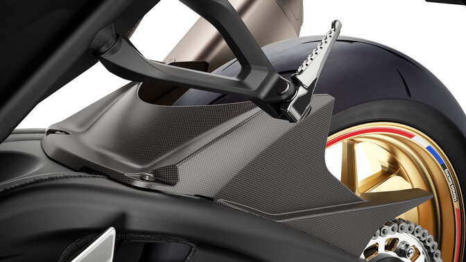 Honda CBR1000RR-R Fireblade SP con parafango posteriore in carbonio