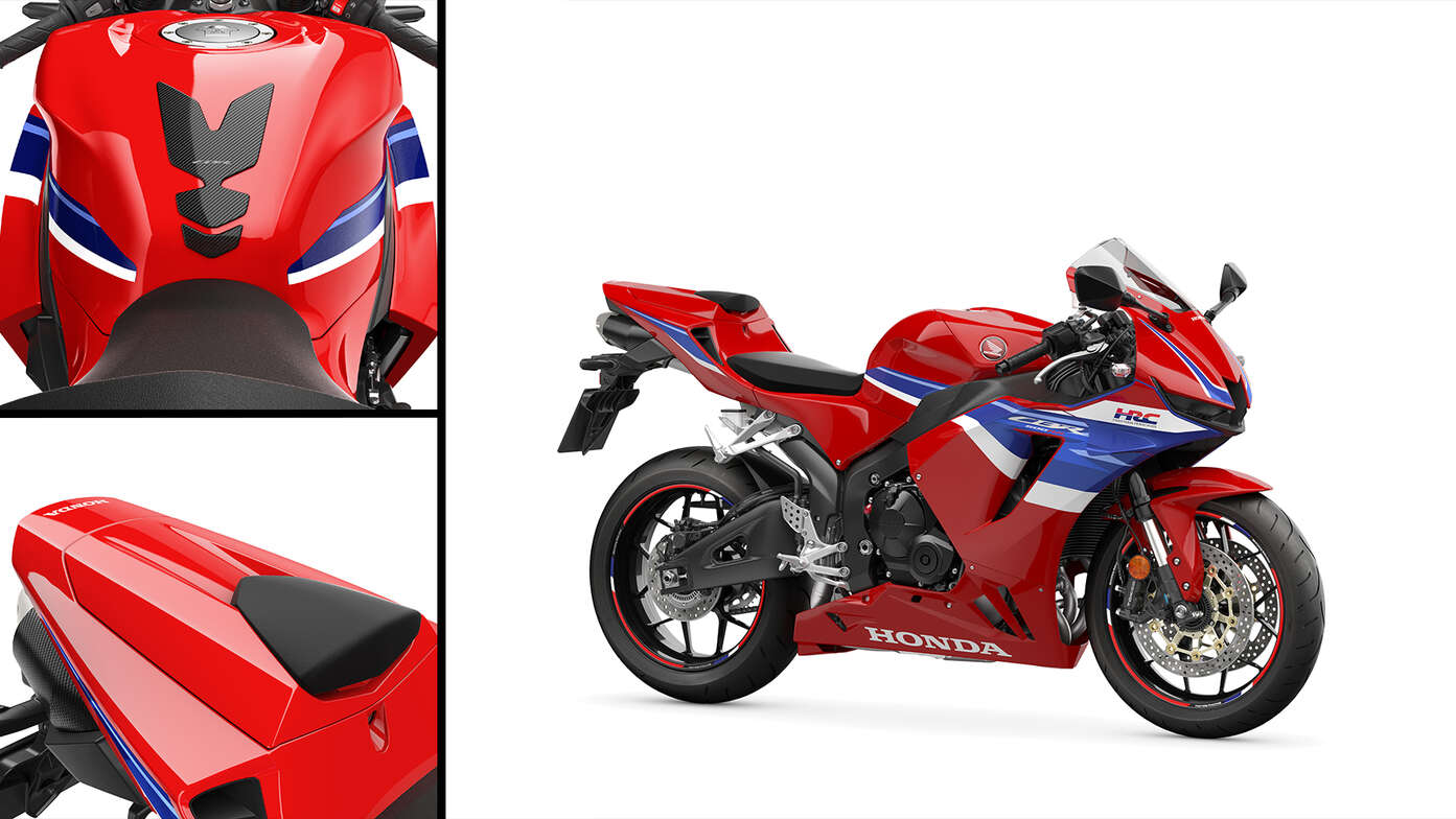 Immagini di CBR600RR con Racing Pack. 