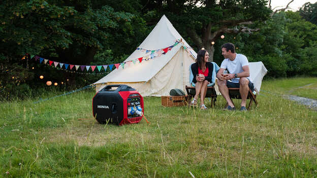 Portable generator, exterior