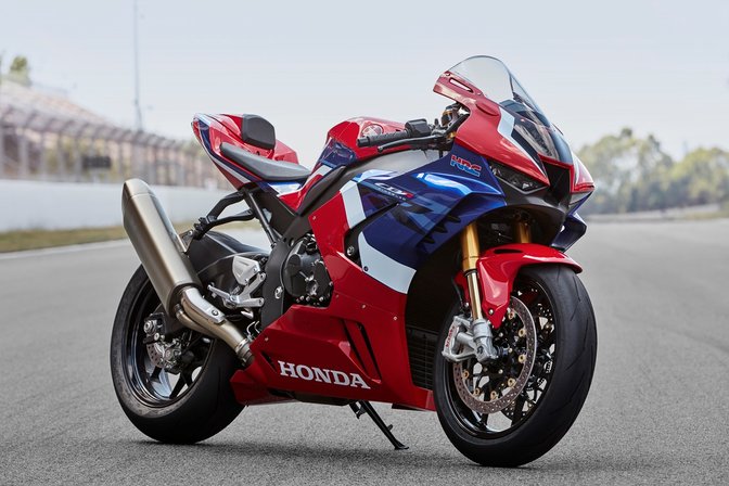 Honda CBR1000RR Fireblade su pista.