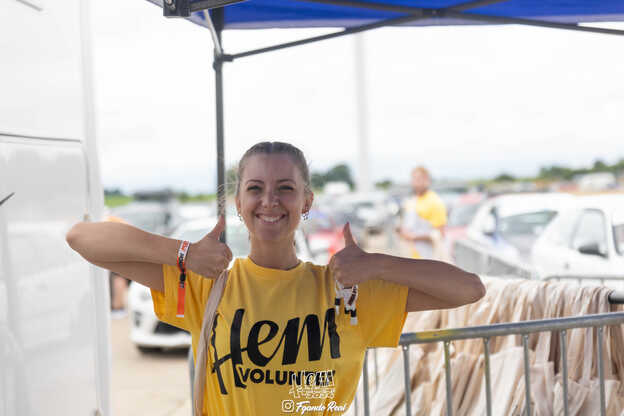 Volontaria all'Honda Euro Meet 2024