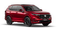 Honda CR-V e:PHEV plug-in ibrido rosso vista da tre quarti