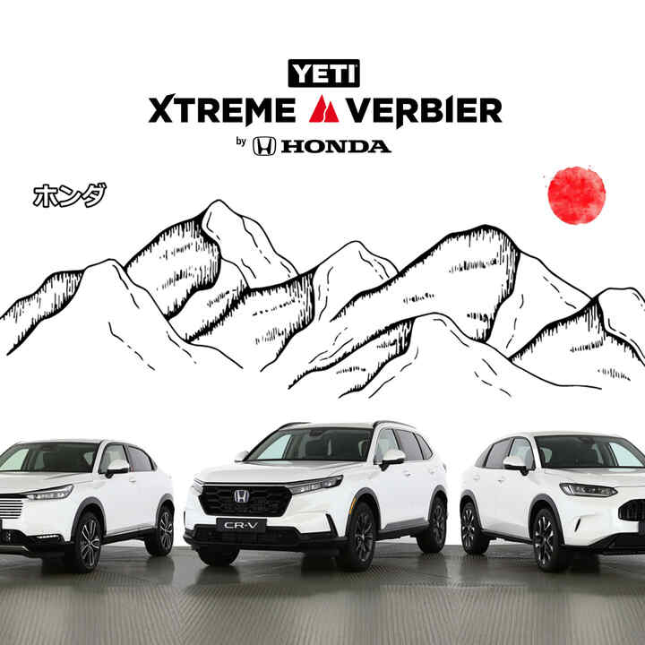 HR-V, ZR-V e CR-V edizione speciale Xtreme Verbier