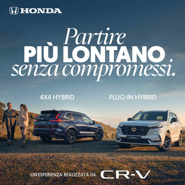 Honda CR-V auto-ricaricabile e ibrido plug-in