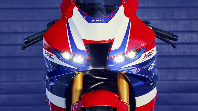 Honda Fireblade su pista
