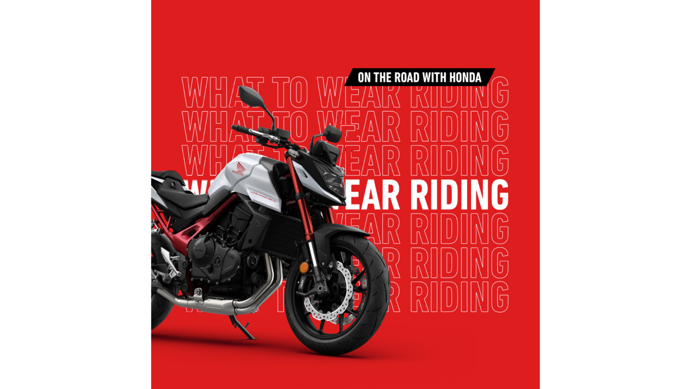 What to wear riding