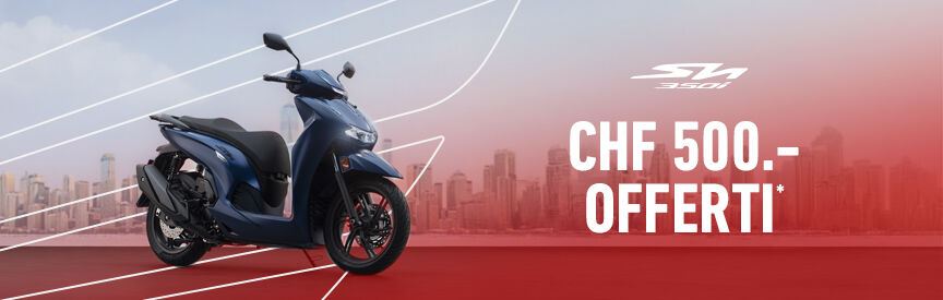Honda SH350 promo