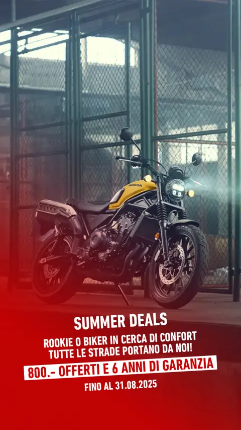 Offerta Honda CL500 neopatentati